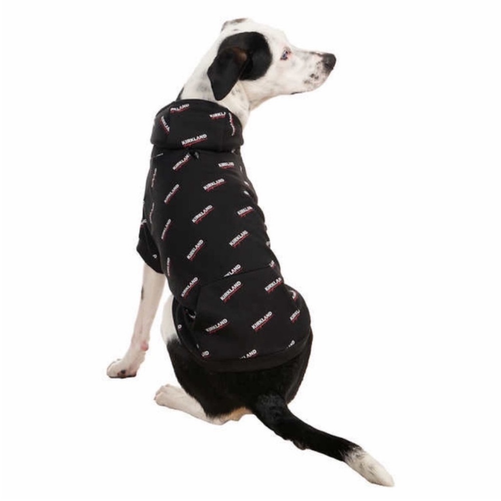 Kirkland Signature Logo Pet Hoodie for Cat / Dog - BLACK - LARGE - Picture 6 of 7